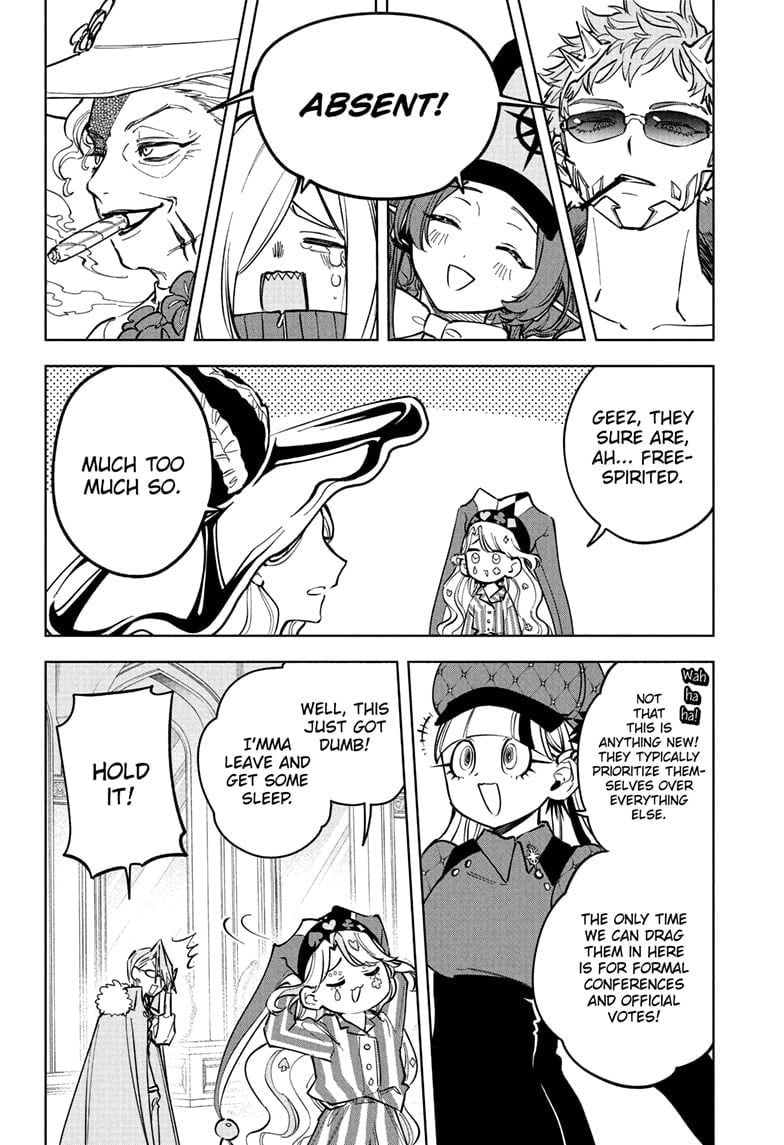 Ichi the Witch Manga Chapter 48 page 10 - A New Prophecy scene