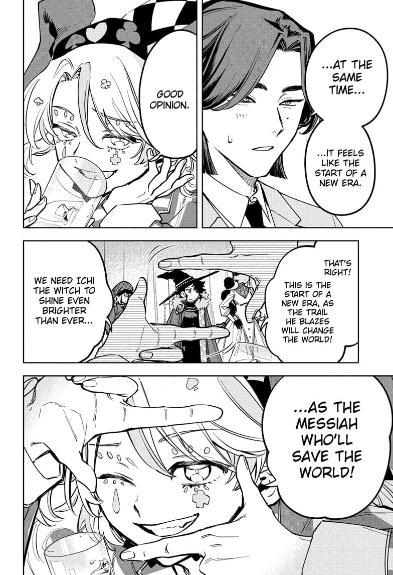 Ichi the Witch Manga Chapter 48 page 4 - A New Prophecy scene