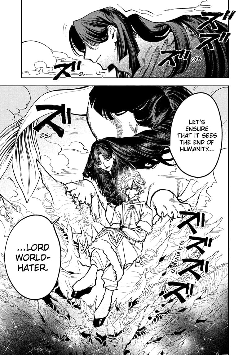 Ichi the Witch Manga Chapter 50 page 17 - Those Who Defy scene