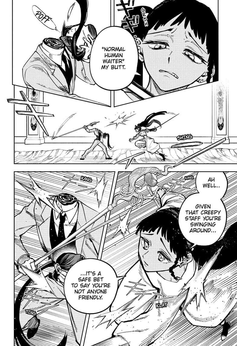 Ichi the Witch Manga Chapter 50 page 4 - Those Who Defy scene