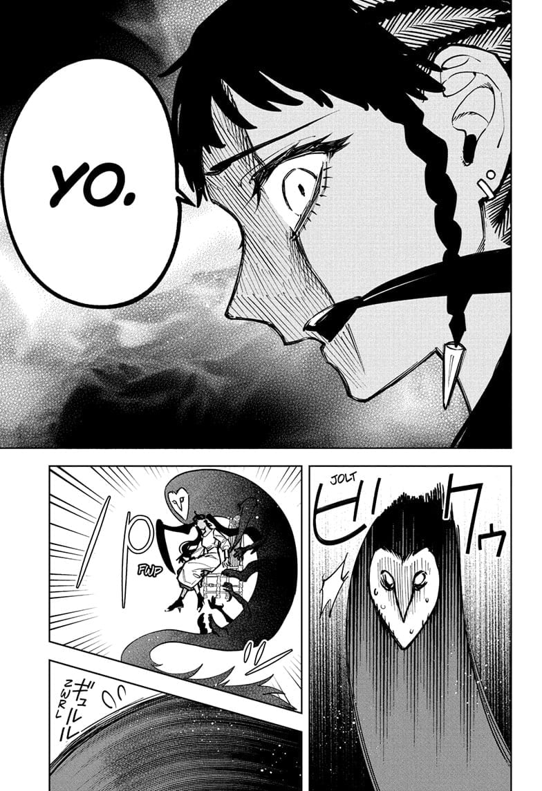 Ichi the Witch Manga Chapter 50 page 9 - Those Who Defy scene