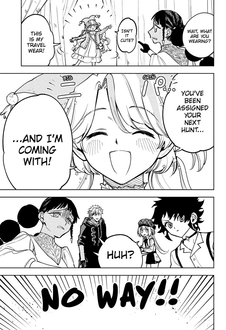 Ichi the Witch Manga Chapter 51 page 13 - To a New Time! scene