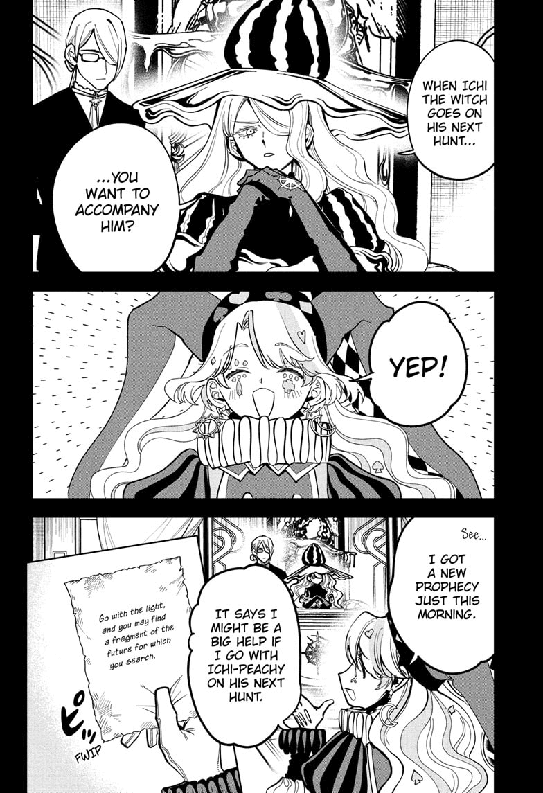 Ichi the Witch Manga Chapter 51 page 14 - To a New Time! scene