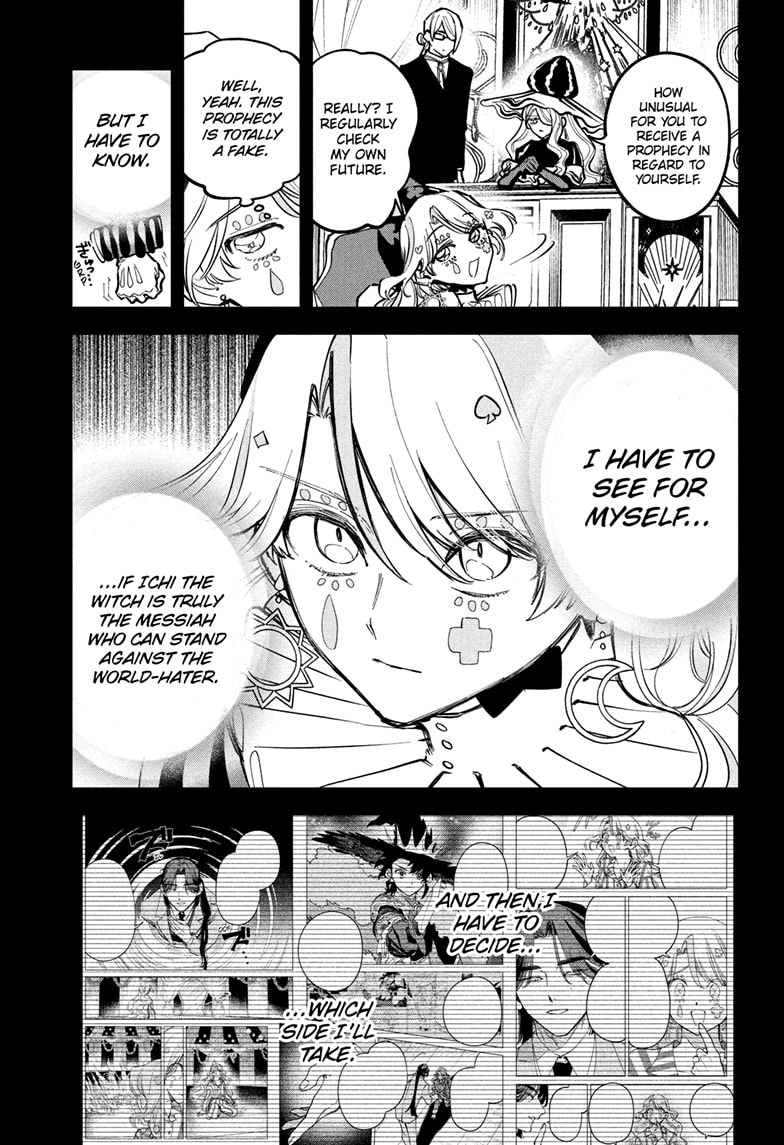 Ichi the Witch Manga Chapter 51 page 15 - To a New Time! scene