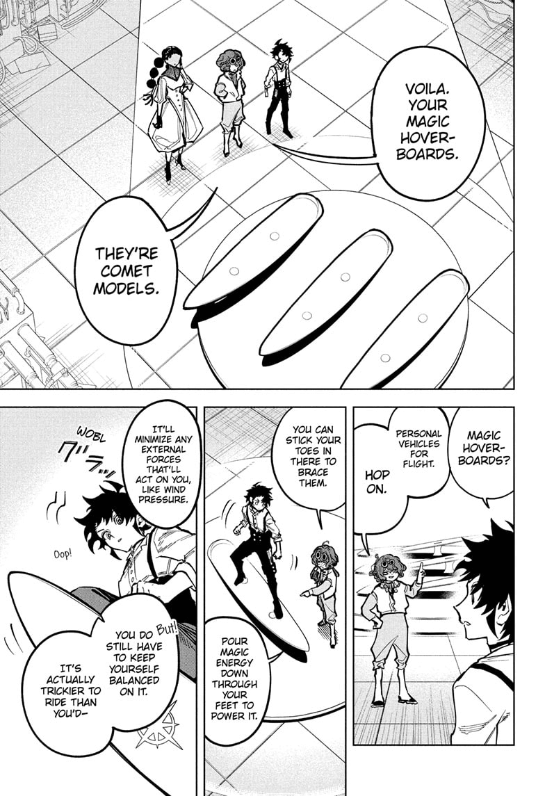 Ichi the Witch Manga Chapter 51 page 5 - To a New Time! scene