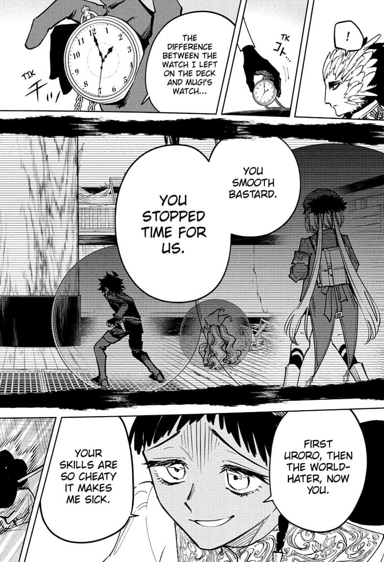 Ichi the Witch Manga Chapter 52 page 12 - Freeze scene