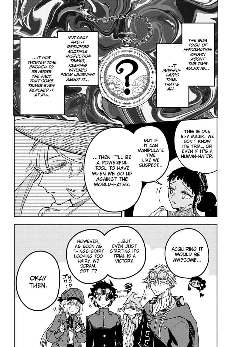 Ichi the Witch Manga Chapter 52 page 4 - Freeze scene