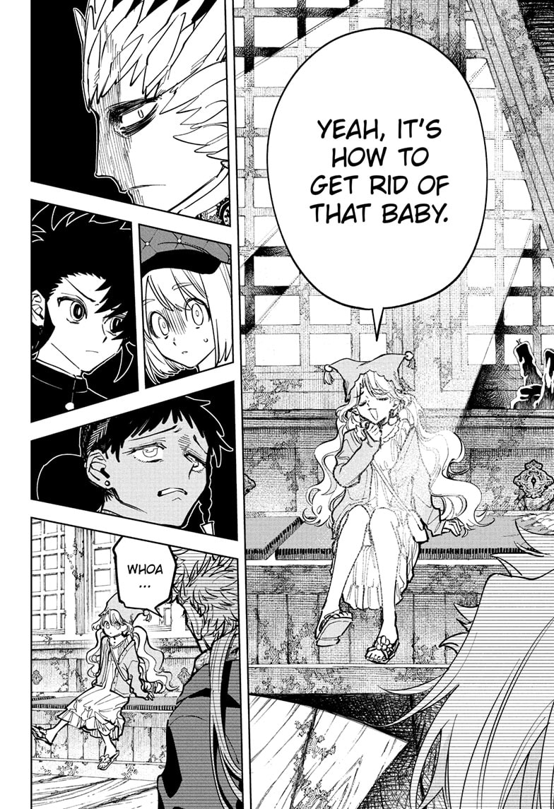 Ichi the Witch Manga Chapter 53 page 12 - A Heavy Bowl scene