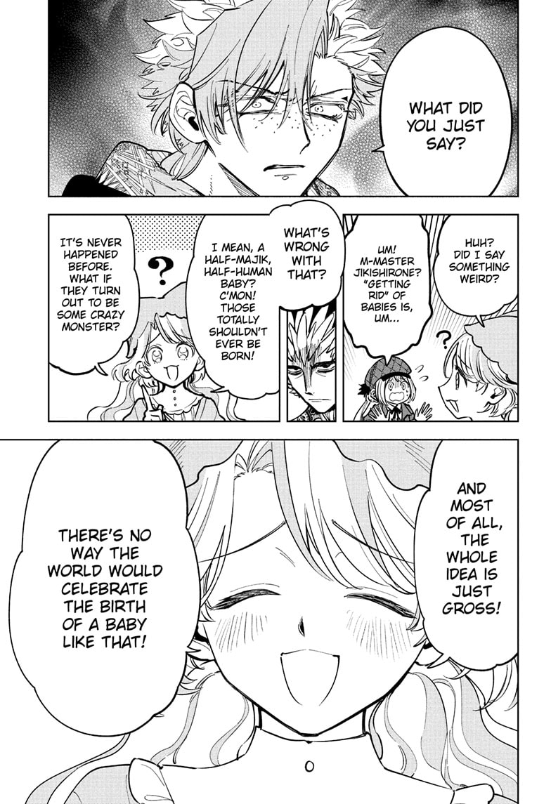 Ichi the Witch Manga Chapter 53 page 13 - A Heavy Bowl scene