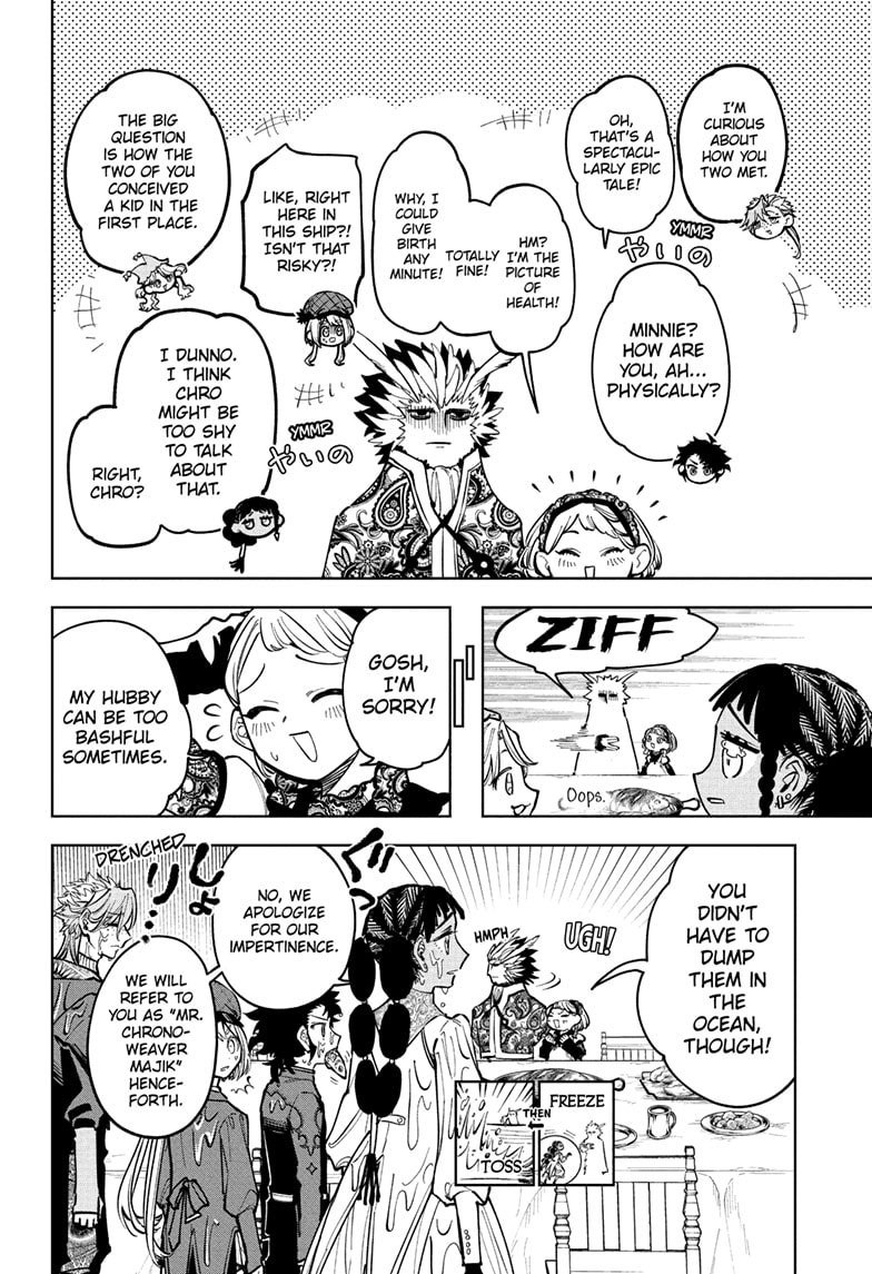 Ichi the Witch Manga Chapter 53 page 4 - A Heavy Bowl scene