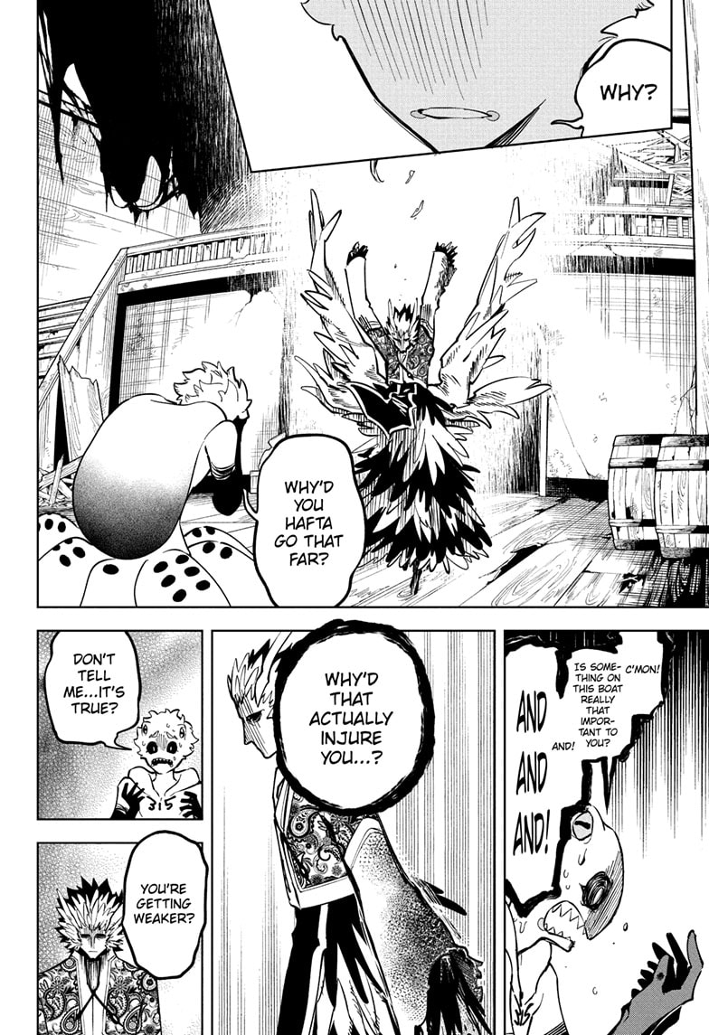 Ichi the Witch Manga Chapter 54 page 14 - Interloper scene