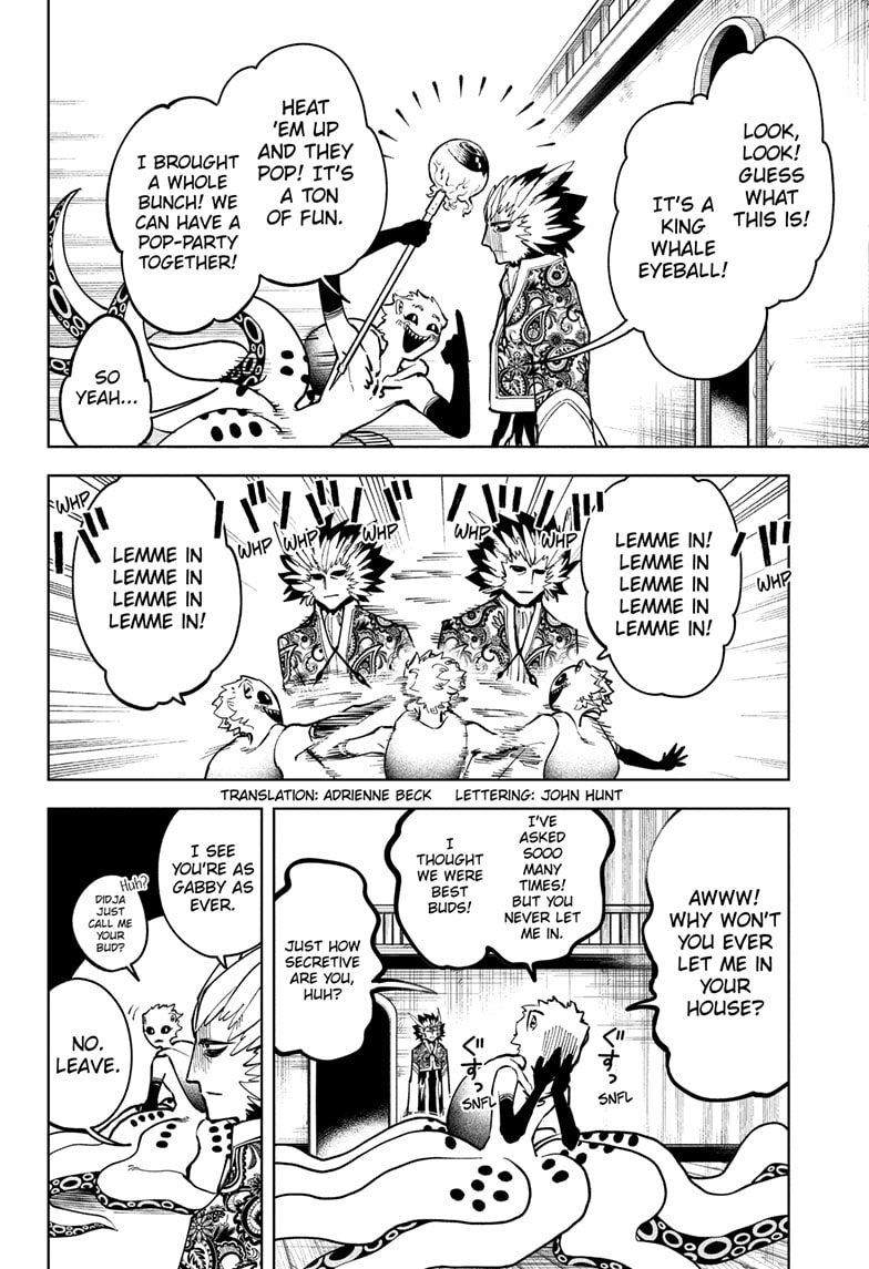 Ichi the Witch Manga Chapter 54 page 2 - Interloper scene