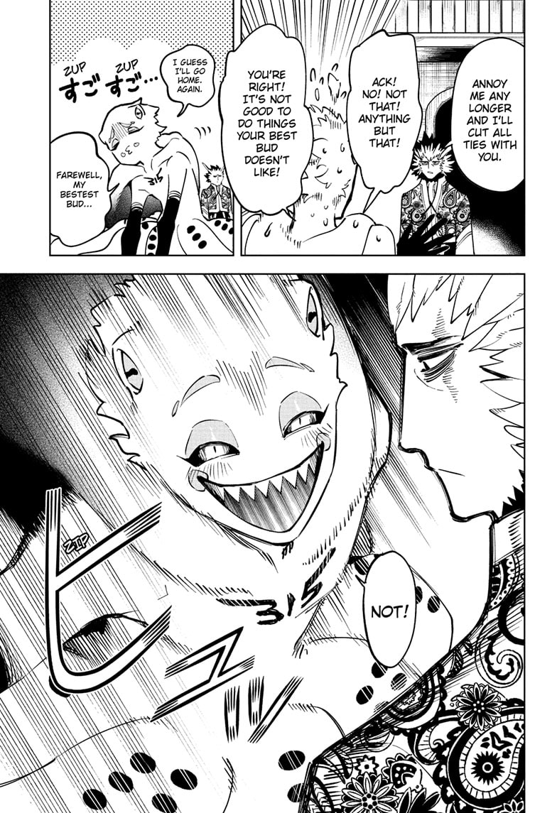 Ichi the Witch Manga Chapter 54 page 3 - Interloper scene