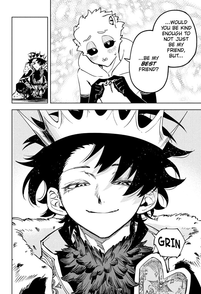 Ichi the Witch Manga Chapter 57 page 6 - Love and Hate scene