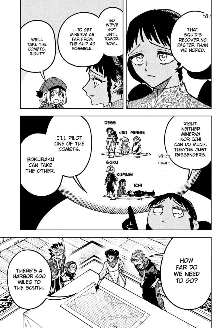 Ichi the Witch Manga Chapter 59 page 5 - Shifting Futures scene