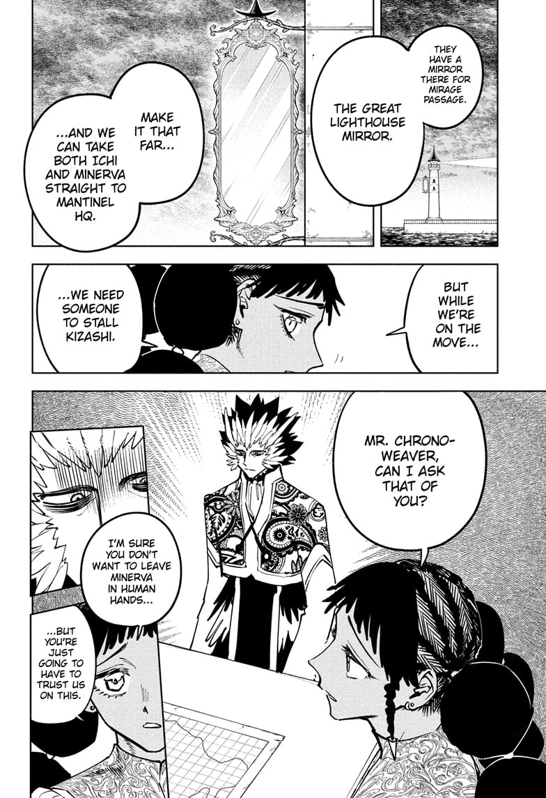 Ichi the Witch Manga Chapter 59 page 6 - Shifting Futures scene